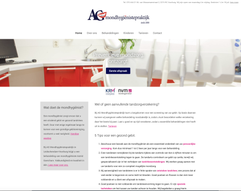 Website nodig zzper voorburg